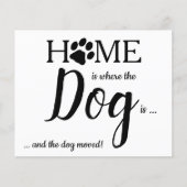 Thuis is waar de hond is dat we de budgettaire Kaa (Voorkant)