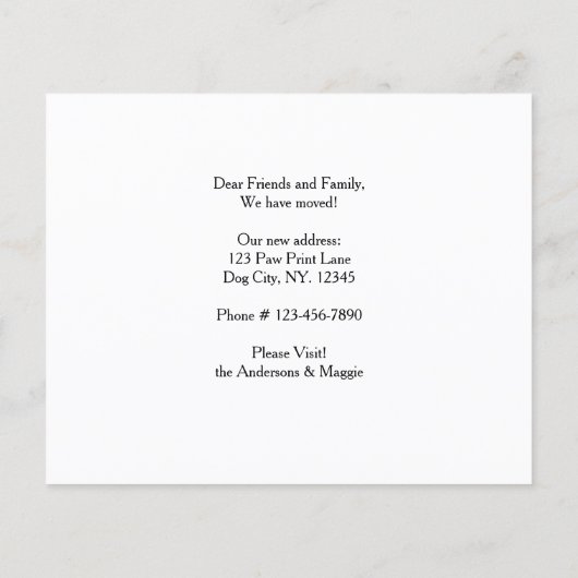 Thuis is waar de hond is dat we de budgettaire Kaa (Achterkant)