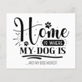 Thuis is waar de hond is dat we de budgettaire Kaa (Voorkant)