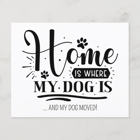 Thuis is waar de hond is dat we de budgettaire Kaa (Voorkant)