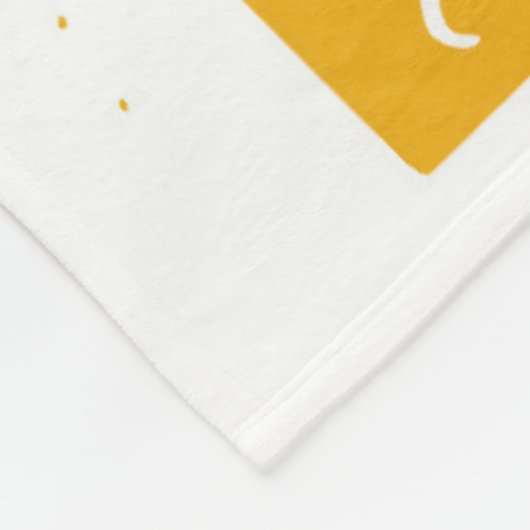 Thuis is waar de hond is fleece deken (Hoek)