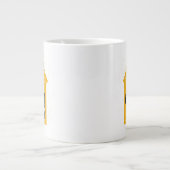 Thuis is waar de hond is grote koffiekop (Voorkant)