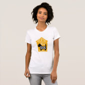Thuis is waar de hond is t-shirt (Voorkant volledig)