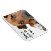 Thuis is waar de hond magneet (Rechterzijde)