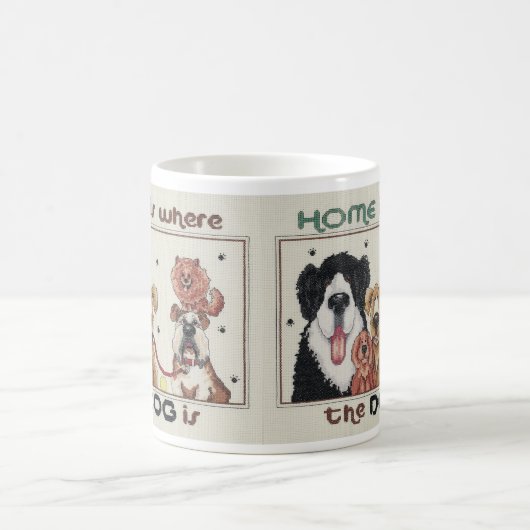 Thuis is waar de hond mok is (Center)