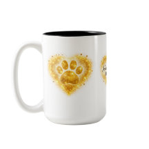 Thuis is waar de kat is – Gouden Pootafdruk Hart