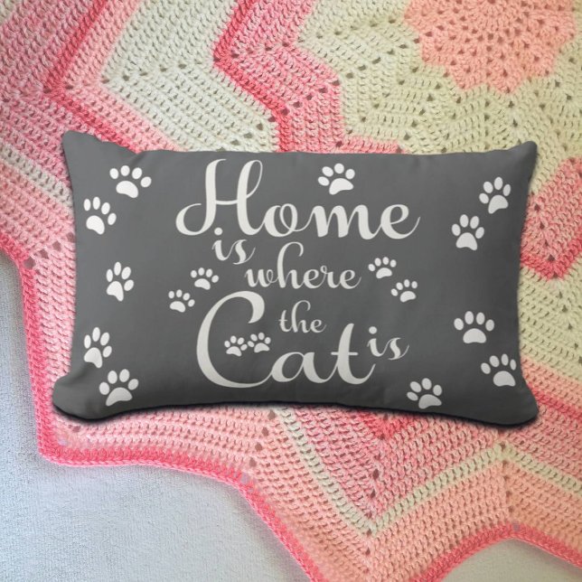 Thuis is waar de kat is kleine poten kussen (Creator heeft geüpload)