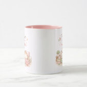 Thuis is waar de kat schattig is Kittenkoffie Roze Mok (Midden)