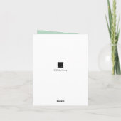 Thuis is waar de kerstsokken hangen feestdagen kaart (Achterkant)