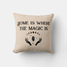 Thuis is waar de magie is kussen