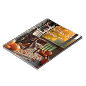 Thuis is waar de pompoenen zijn herfst notitieboek (Linkerzijde)