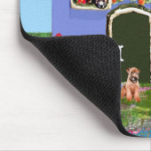 Thuis is waar de Wheaten is Muismat (Hoek)