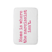 Thuis is waar een Narcissist geen Bath Mat is (Voorkant Verticaal)