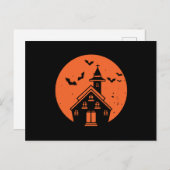 Thuis is waar Halloween Briefkaart (Voorkant / Achterkant)