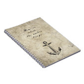 Thuis is waar het anker valt notitieboek (Rechterzijde)