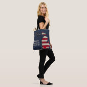 Thuis is waar het hart | Amerikaan Michigan Tote Bag (Op model)