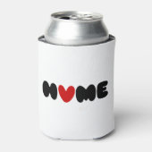 Thuis is waar het hart blikjeskoeler (Blikje Voorkant)