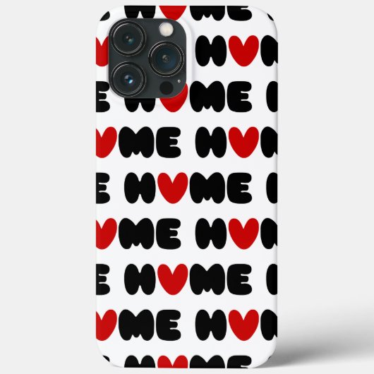 Thuis is waar het hart Case-Mate iPhone case (Achterkant)