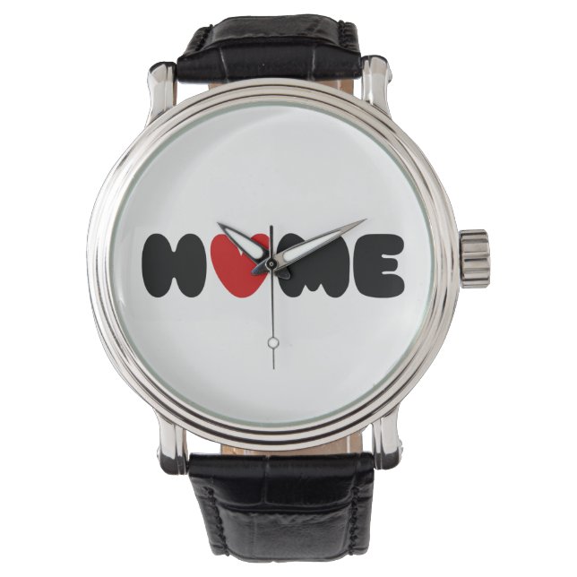 Thuis is waar het hart horloge (Voorkant)