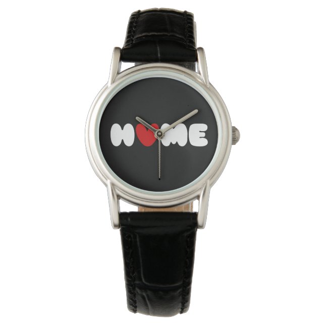 Thuis is waar het hart horloge (Voorkant)