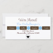 Thuis is waar het hart is aankondiging (Voorkant)