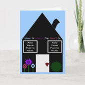 Thuis is waar het hart is foto template Kaart (Voorkant)