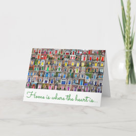 "Thuis is waar het hart is" Kaart