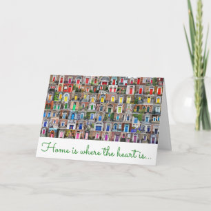 "Thuis is waar het hart is" Kaart