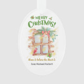 Thuis is waar het hart is | Onroerend goed Dank u Ornament (voorkant)