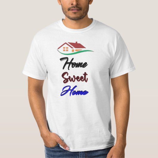 Thuis is Waar het Hart is T-shirt (Voorkant)