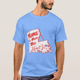 Thuis is waar het hart is t-shirt