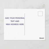 Thuis is waar het hart is - Verplaatst naar Arizon Briefkaart (Achterkant)