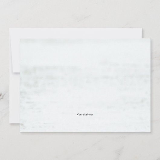 Thuis is waar het hart Kaart is (Achterkant)