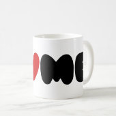 Thuis is waar het hart koffiemok (Voorkant rechts)