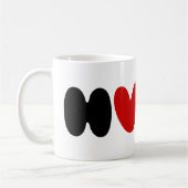 Thuis is waar het hart koffiemok (Links)