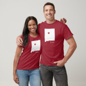 Thuis is waar het hart ligt - Nieuw Mexico T-shirt (Unisex)