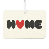 Thuis is waar het hart luchtverfrisser (Voorkant)