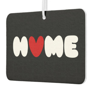 Thuis is waar het hart luchtverfrisser is