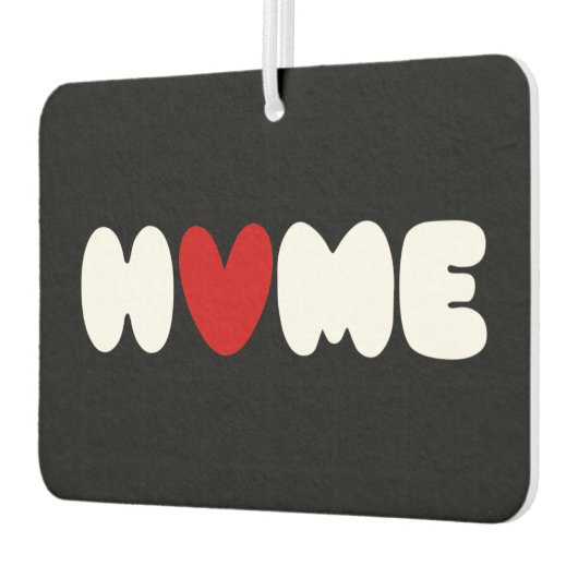 Thuis is waar het hart luchtverfrisser is (Links)