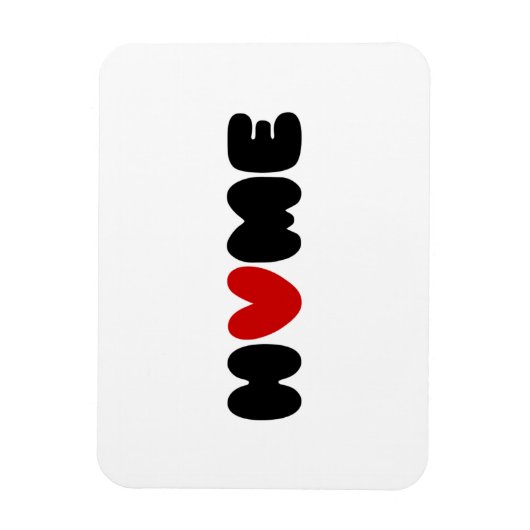 Thuis is waar het hart magneet (Verticaal)