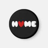 Thuis is waar het hart magneet (Voorkant)