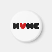 Thuis is waar het hart magneet (Voorkant)