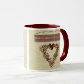 Thuis is waar het hart Mok is (Voorkant rechts)