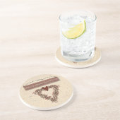 Thuis is waar het hart Onderzetter is (Zijkant)