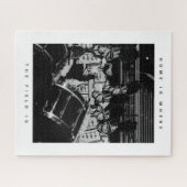 Thuis is waar het veld is legpuzzel (Horizontaal)