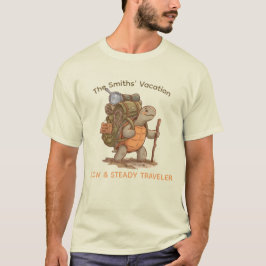"Thuis Is Waar Ik Het Parkeer" - Avontuur Schildpa T-shirt