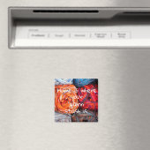 Thuis is waar je garen gestash is magneet (Insitu (Vaatwasser))