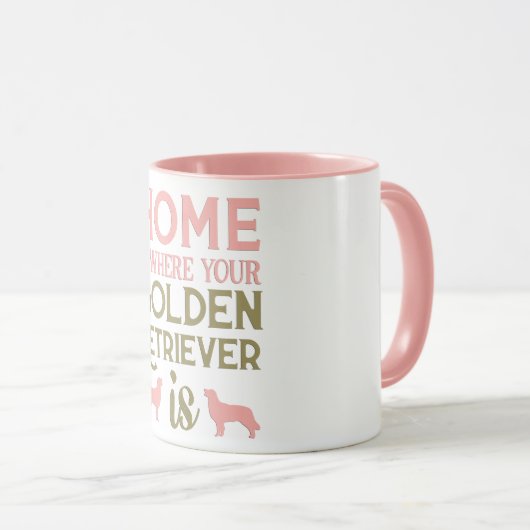 Thuis is waar je gouden rector Mok is (Voorkant rechts)