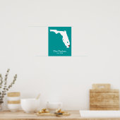Thuis is waar je hart is - Florida Poster (Keuken)