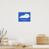 Thuis is waar je hart is - Kentucky Poster (Keuken)